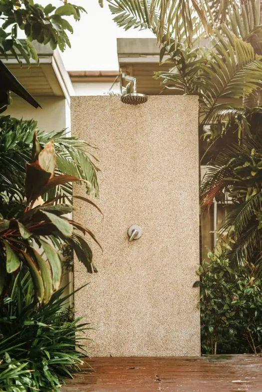 Outdoor Shower Installation in Tampa