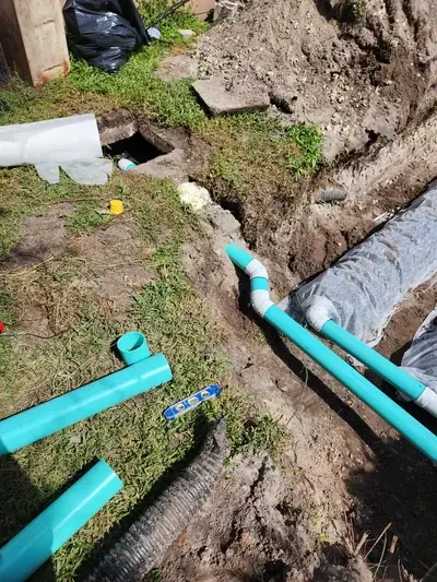French Drain Installation