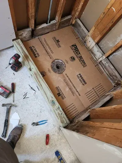 Shower Installation